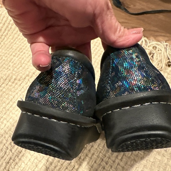 ALEGRÍA By PG LITE MULTICOLOR IRIDESCENT SHIMMER  CLOG CONFORM SHOES LEATHER 40 - Picture 13 of 13